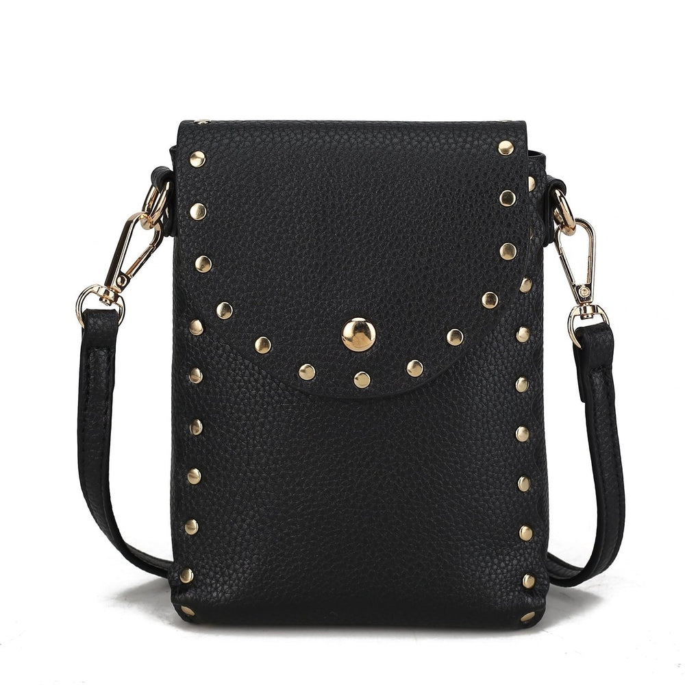 MKFCollection Filomena Vegan Leather Womens Crossbody - Vegan Leather Designer Image 2