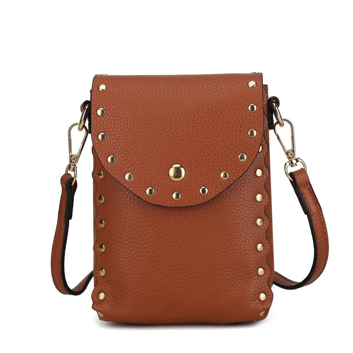 MKFCollection Filomena Vegan Leather Womens Crossbody - Vegan Leather Designer Image 1