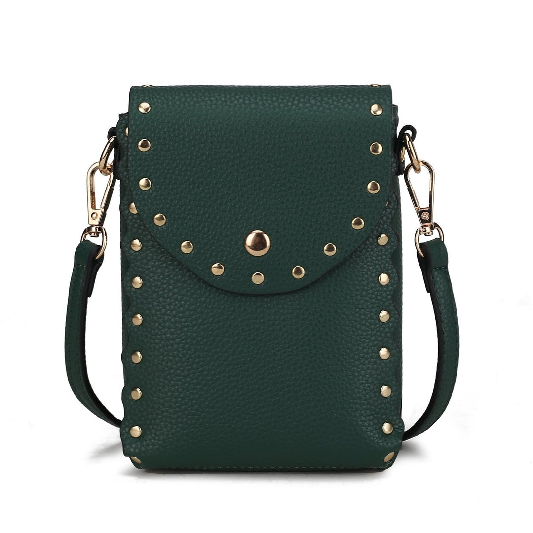 MKFCollection Filomena Vegan Leather Womens Crossbody - Vegan Leather Designer Image 1