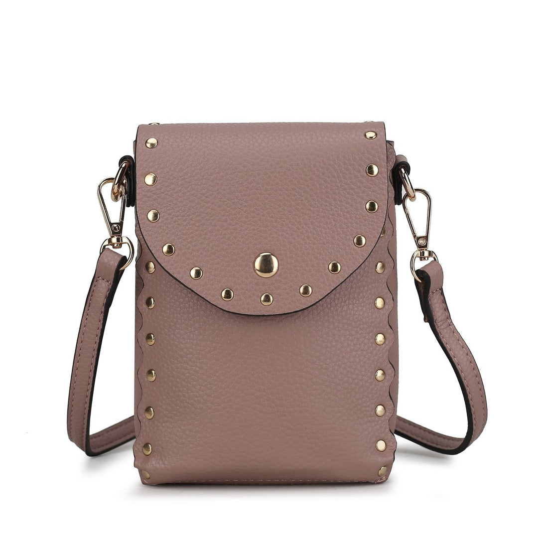 MKFCollection Filomena Vegan Leather Womens Crossbody - Vegan Leather Designer Image 1