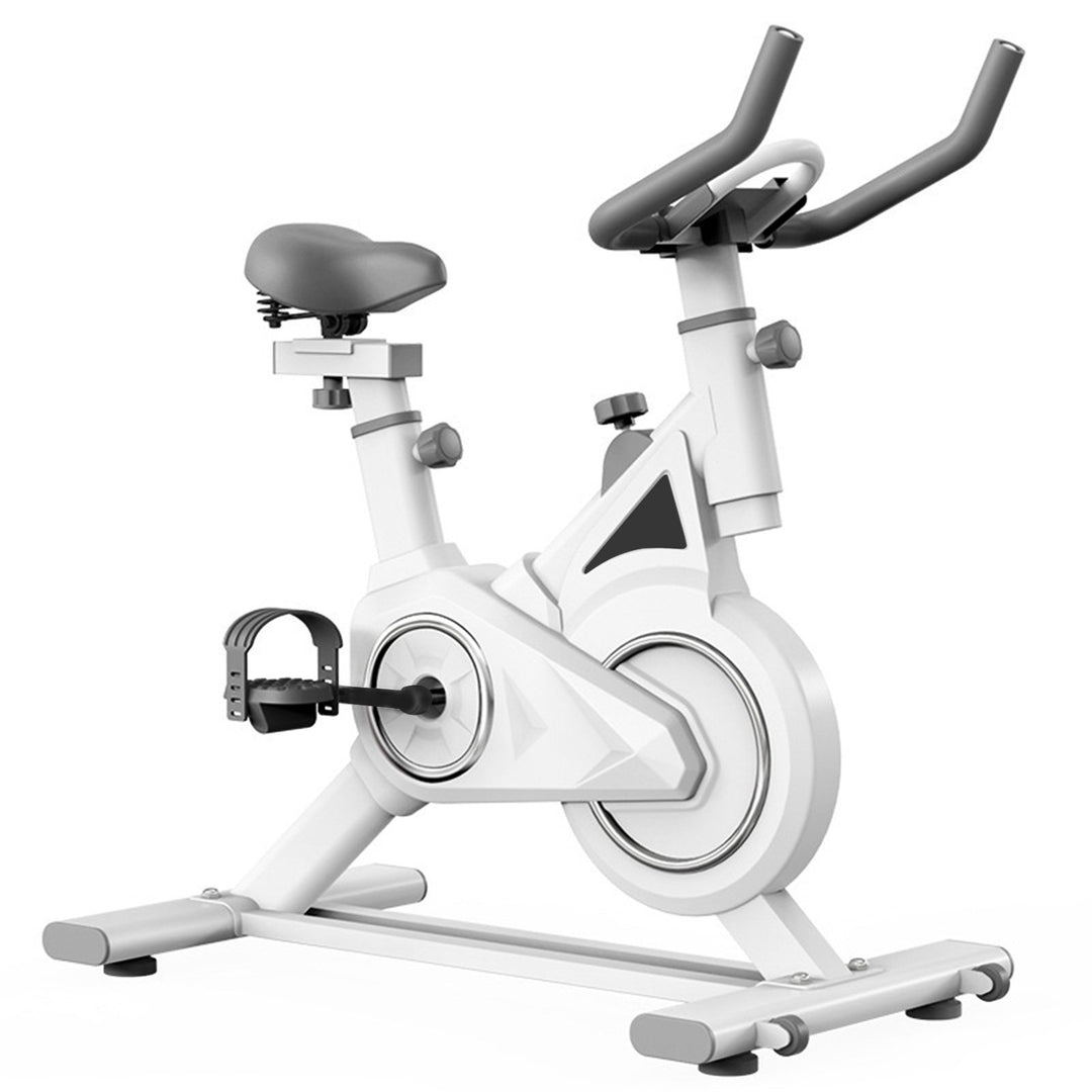 Magnetic Stationary Bike Cycle Bike Indoor Exercise Bik Upright Fitness Bike for Home Gym Workout with Brake Flywheel Image 4