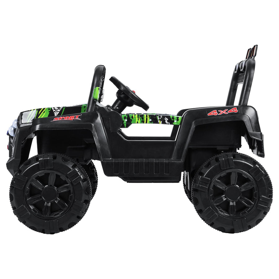 12V Kids Ride On Car 4-Wheels Quad ATV Play Car Toddler Electric Car 1.8MPH Max Speed Treaded Tires Rubber Handles Image 1