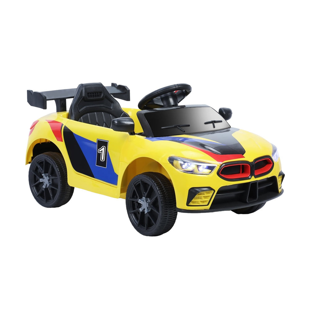 Kids Ride On Car 4-Wheels Quad Kids Electric Car Toddler Electric Racing Car with LED Headlight Music Function Image 2