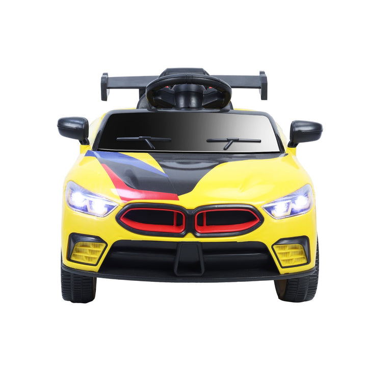 Kids Ride On Car 4-Wheels Quad Kids Electric Car Toddler Electric Racing Car with LED Headlight Music Function Image 7