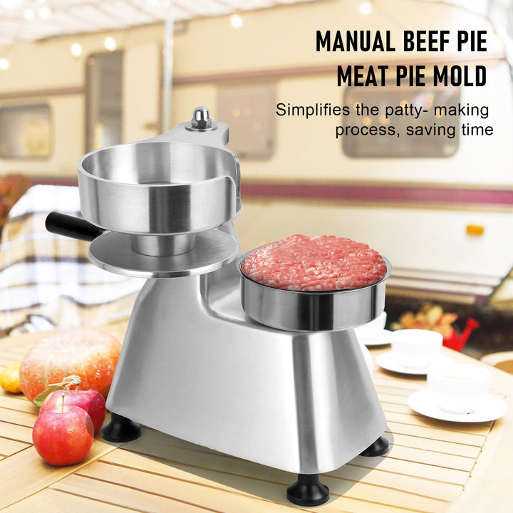 Commercial Heavy Duty Hamburger Press Patty Maker Food-Grade 304 Stainless Steel Bowl Burger Press Machine Burger Maker Image 3