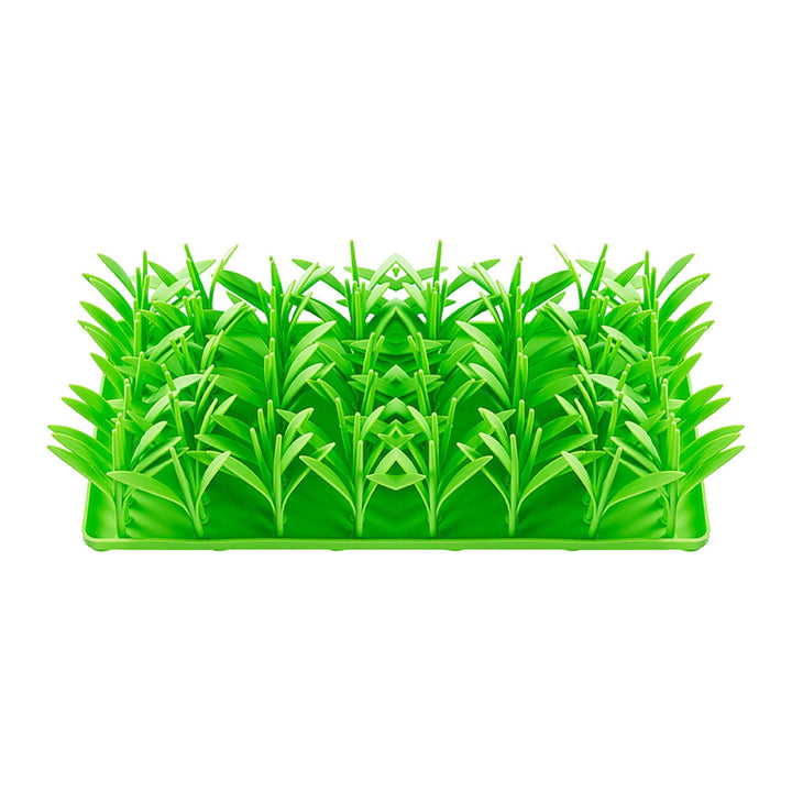 Silicone Grass Mat Slow Feeding Mat Silicone Grass Snuffle Feeding Mat for Indoor Cats Dog Feeding Mat Interactive Toy Image 4