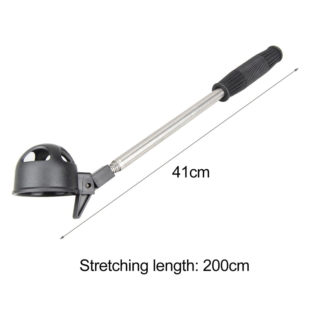 Ball Retriever Telescopic Design Comfortable Grip Stainless Steel Practical Golf Ball Picker for Golfer Image 4