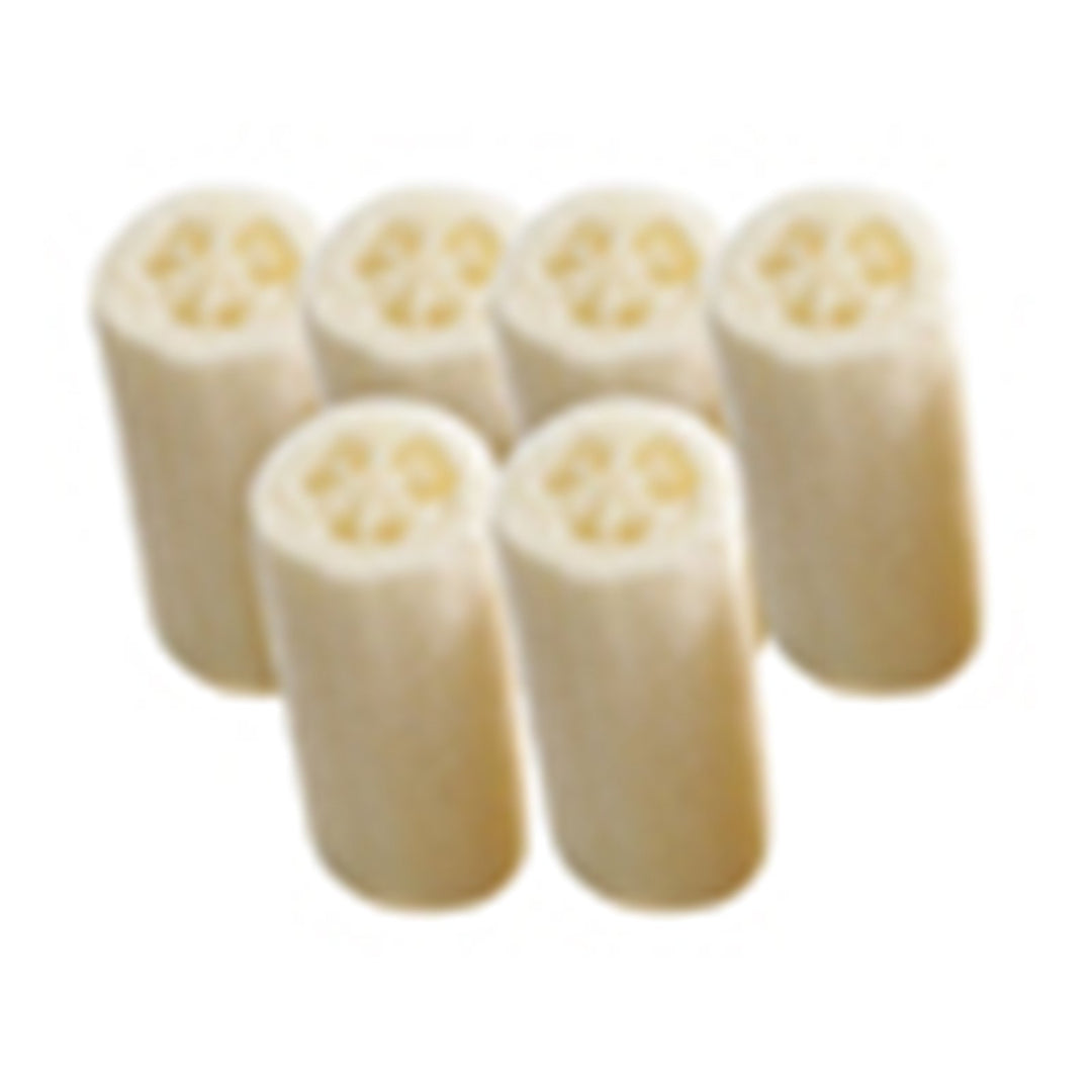 6Pcs Sponge Scrubber Handmade Anti-oil Natural Loofah Luffa Loofa Bath Body Shower Sponge for Kitchen Image 4