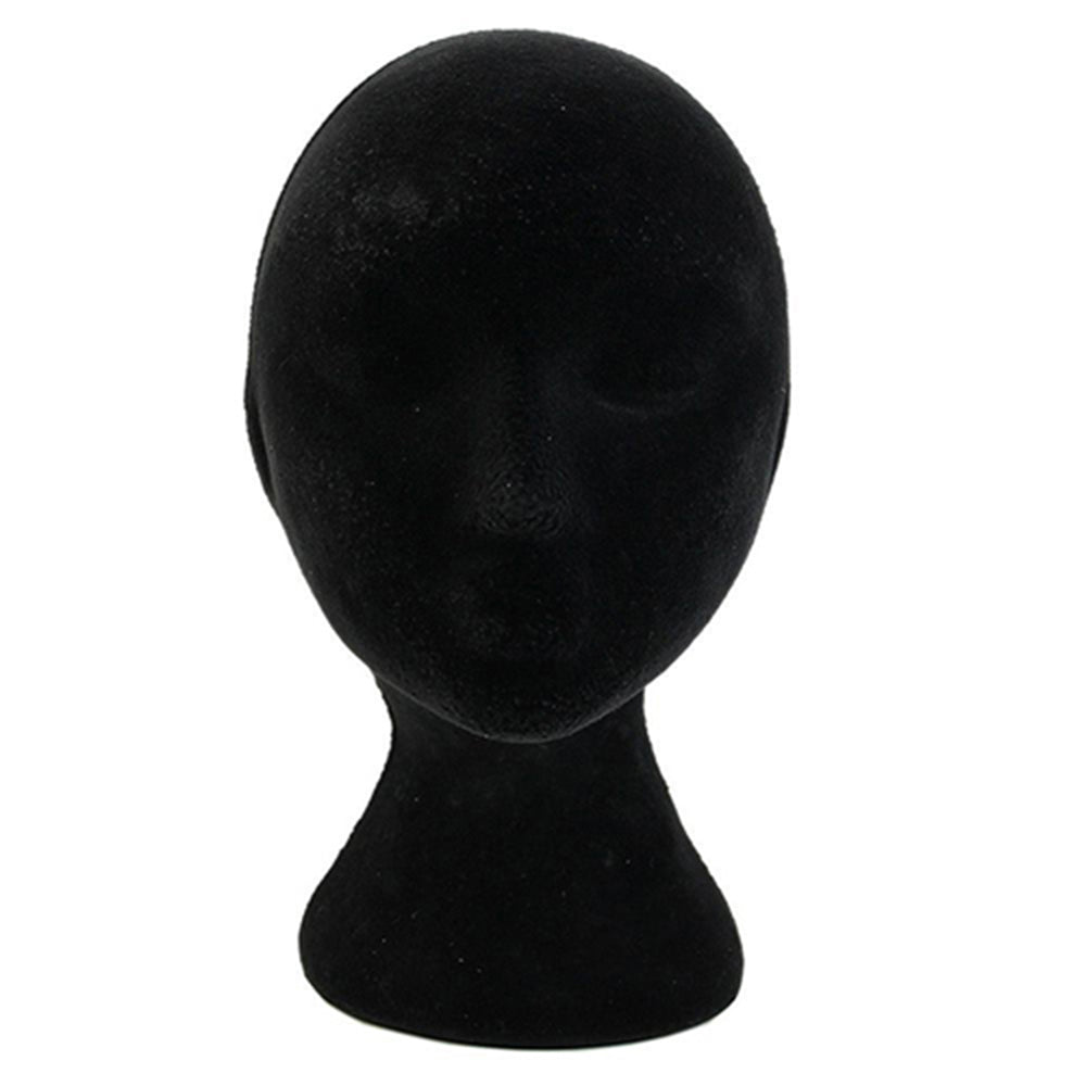 Head Model Lightweight Multi-function Foam Female Wigs Display Stand for Display Image 2