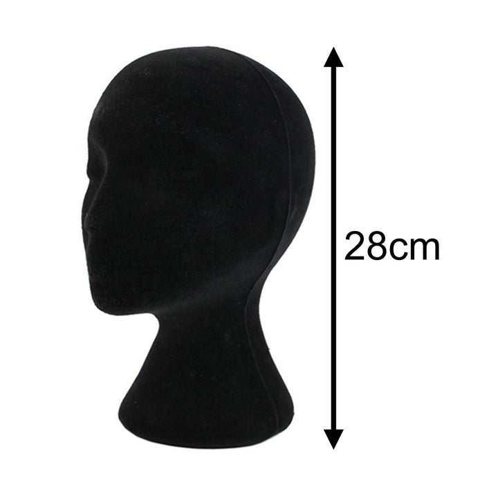 Head Model Lightweight Multi-function Foam Female Wigs Display Stand for Display Image 4