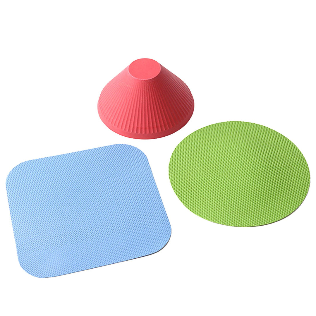 3Pcs Manual Rubber Anti-Skid Round Gripper Pad Bottle Cap Kitchen Jar Opener Image 7