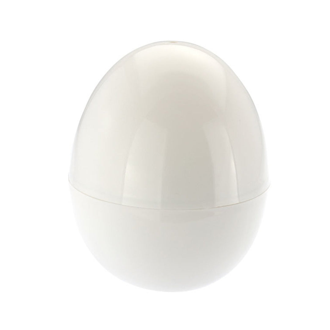 Egg Steamer Practical 4 Eggs Capacity Egg-shaped Simple White Microwave Egg Boiler for Breakfast Image 9