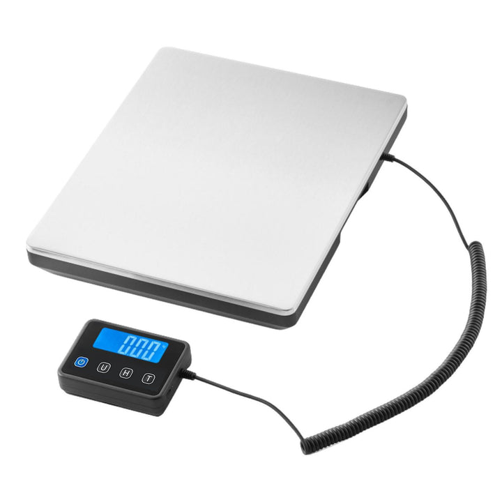 Digital Postal Scale LCD Display Heavy Duty Stainless Steel Shipping Scale High Accuracy 200Kg/0.01Kg Rechargeable Image 4