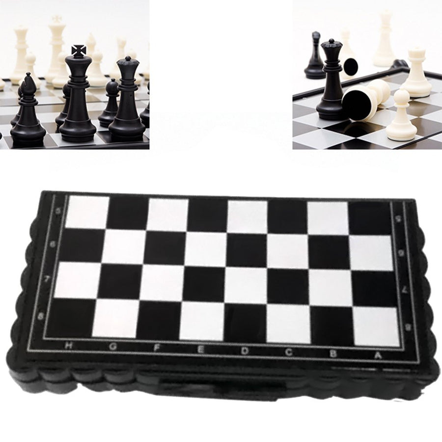 Magnetic Travel Chess Set Folding Board Parent-Child Educational Toy Family Game Image 1