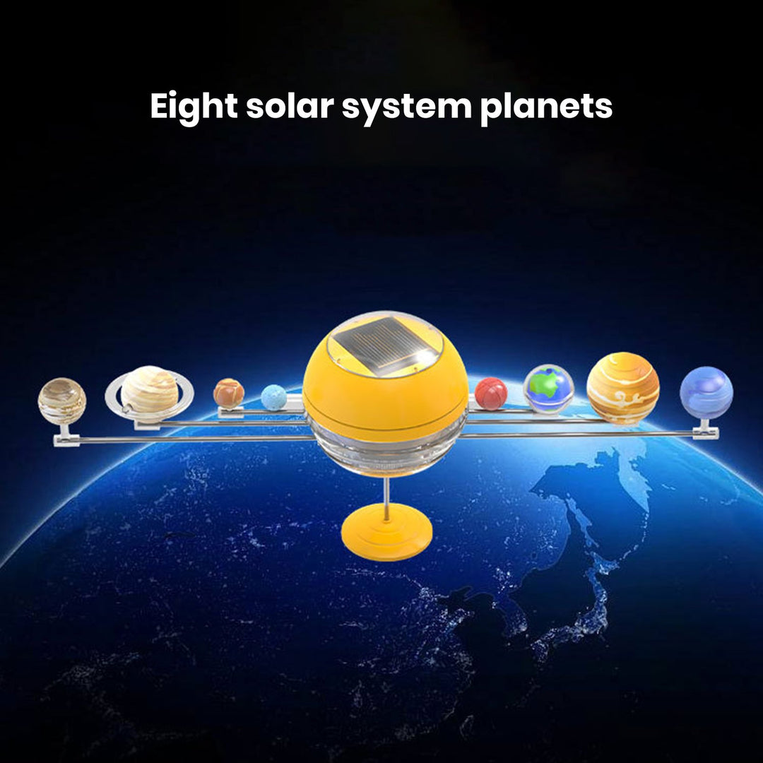 1 Set Solar System Toy with 3D Sun Planets Model Universe Astronomical Science Learning STEM Educational DIY Assembly Image 8