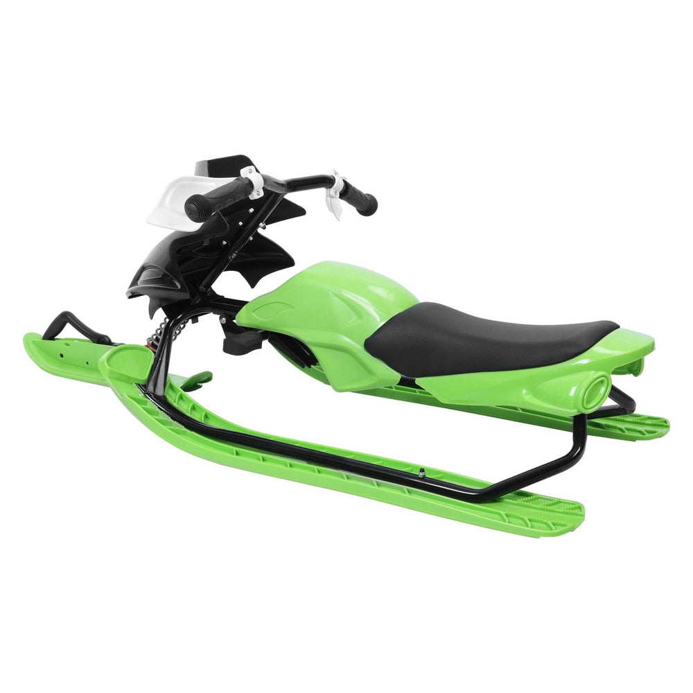 Snow Racer Sled with Sensitive Brake And 3 Gear Adjustable Cushion Winter Outdoor Activity Ski Sled Slider Board for Image 2