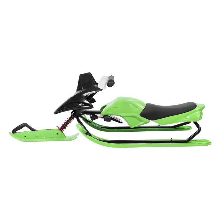 Snow Racer Sled with Sensitive Brake And 3 Gear Adjustable Cushion Winter Outdoor Activity Ski Sled Slider Board for Image 4