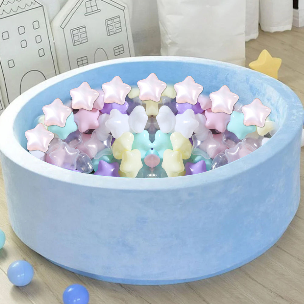 50Pcs/Set 5.5CM Colorful Pit Ball Thickened Crush Proof BPA Phthalate Free Safe Indoor Outdoor Baby Toddler Kids Ocean Image 2