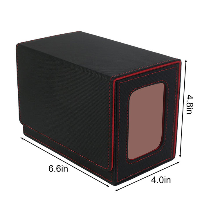 Large Capacity Card Storage Box Shockproof Scratch-Resistant Wide Mouth Design Easy Access Magnetic Closure Deck Box Image 9