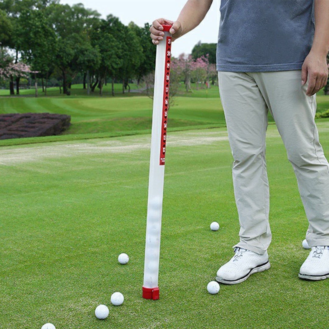 Golf Ball Retriever for Holding 21 Balls Golf Ball Pick-up Sucker Tool Release-Ready Head Plastic Ball Retriever Tool Image 2