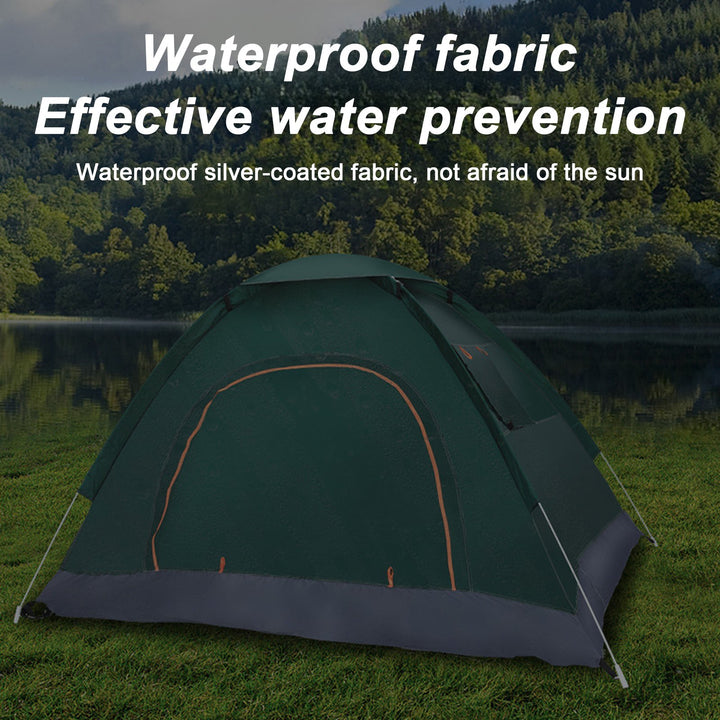 Automatic Outdoor Camping Tent Portable Waterproof UV Protection Breathable Easy Setup Family Seaside Beach Sun Shelter Image 7