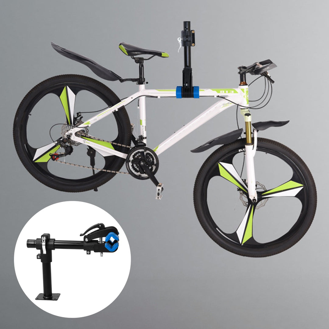 Bike Repair Stand Workbench Wall Mount MTB Road Mountain Bike Maintenance Clamp Holder Bicycle Repair Rack Bike Image 4