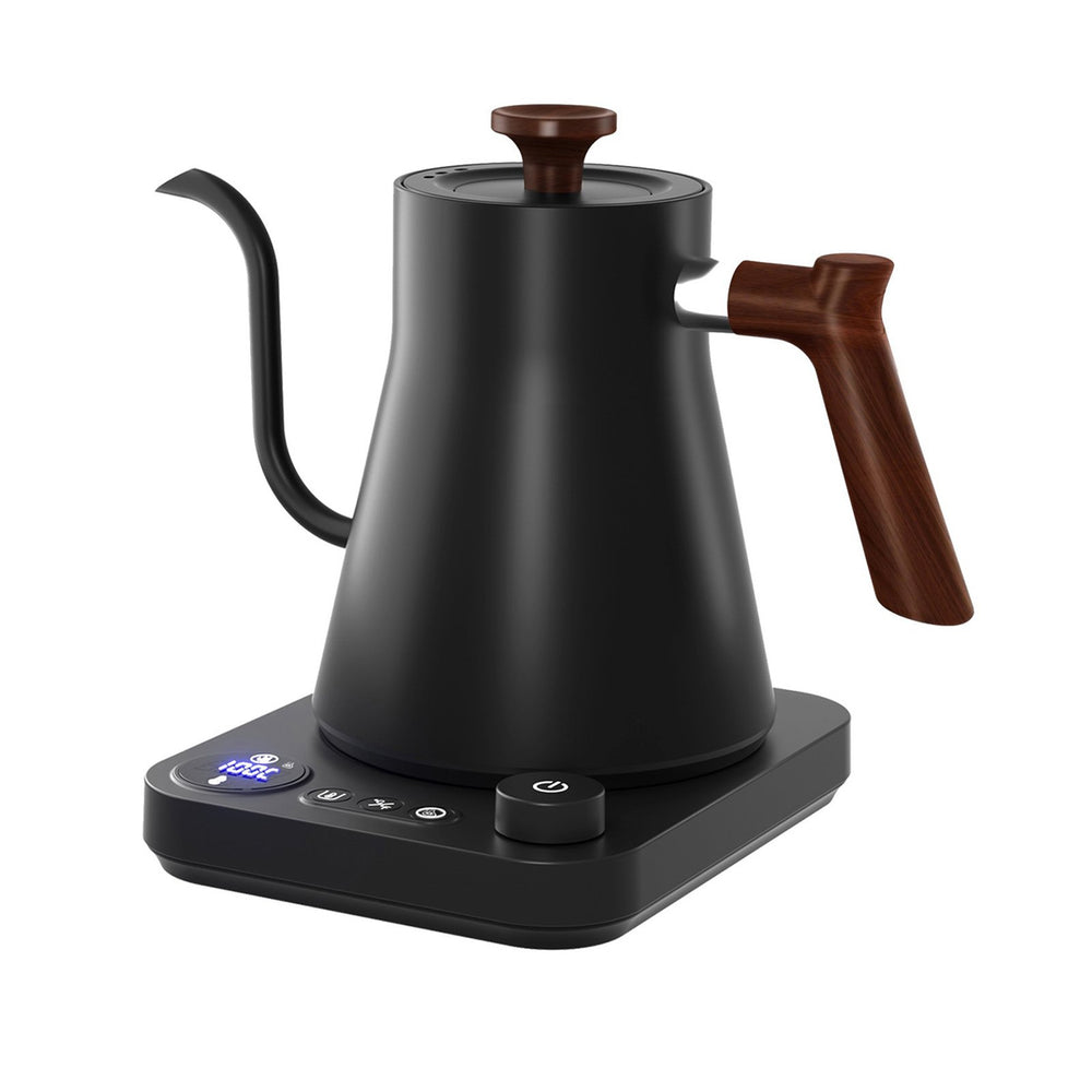 Smart Electric Kettle with Memory Function Gooseneck Design Auto Shut-Off Real-Time Temp Control Hot Water Boiler Quick Image 2