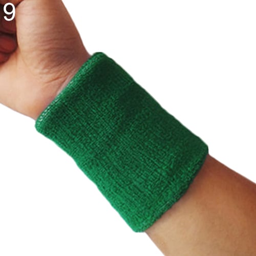 1x Sports Wrist Sweatband Tennis Squash Badminton GYM Basketball Wristband Gift Image 8