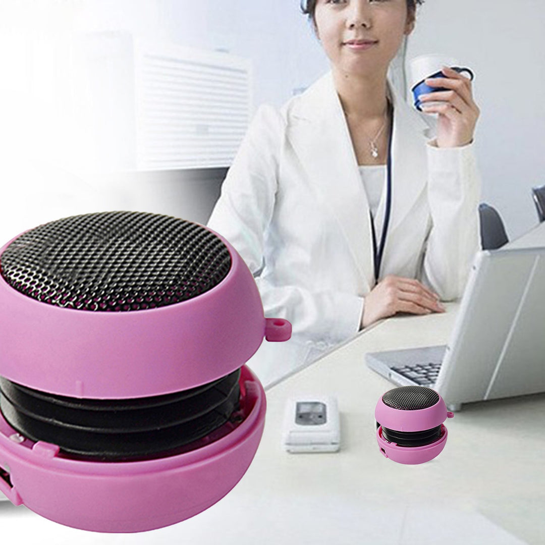 Sound Box Multifunction Super Bass Plug-in Mini Portable Hamburger Speaker for Home Image 10