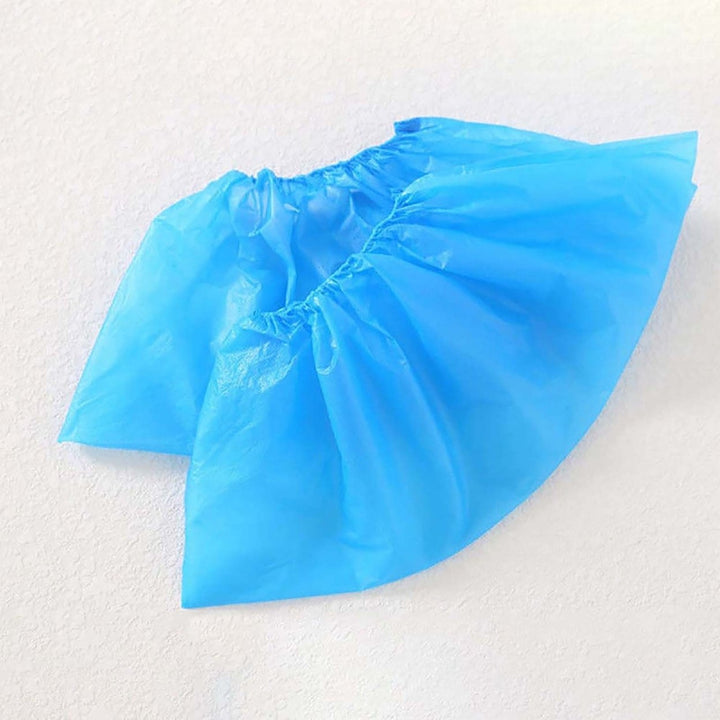 200Pcs Elastic Beam Mouth Disposable Waterproof Shoe Covers Widely Applied Shoe Dust Covers for Rainy Image 4