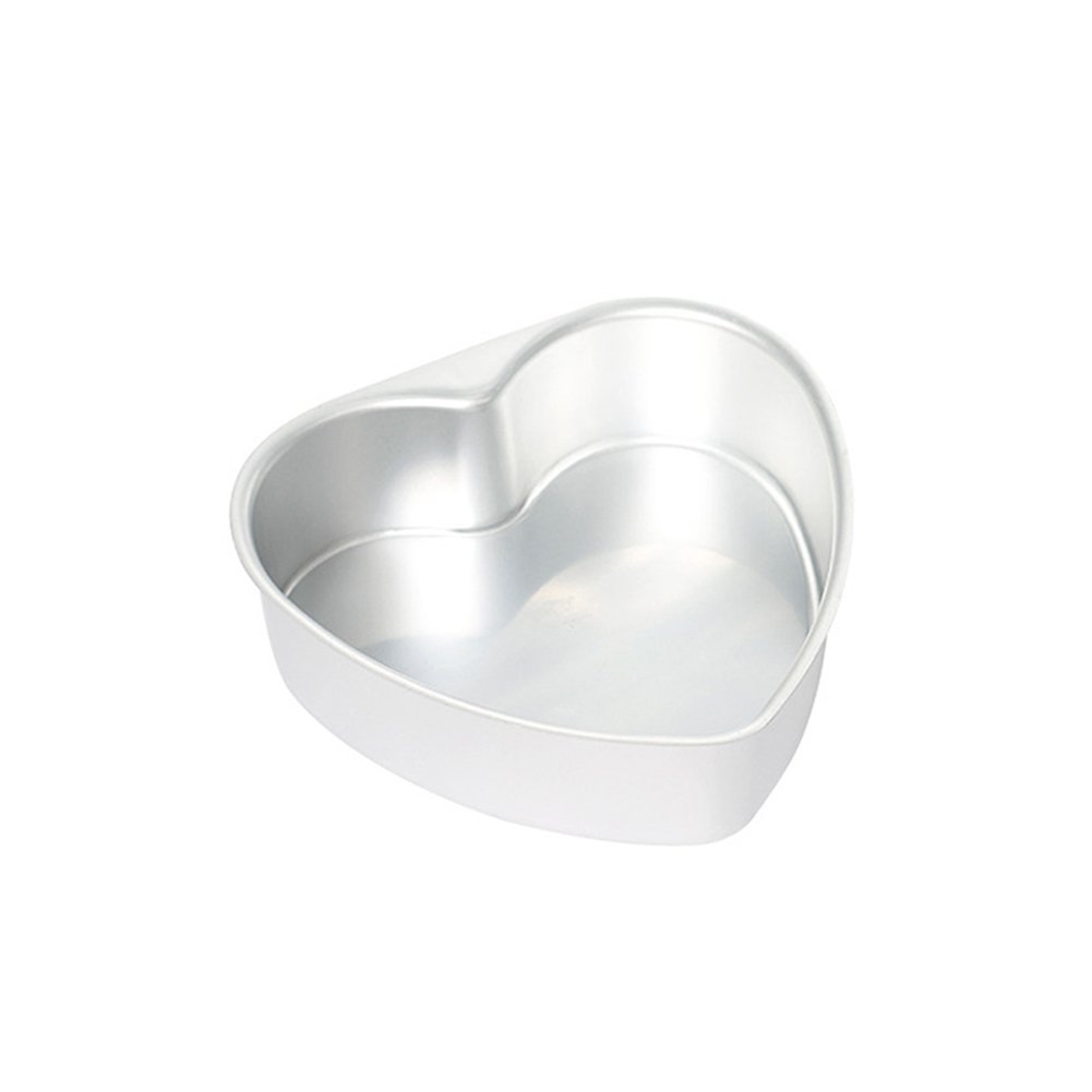 6/8/10 Inch Heart Shape Non-stick Removable Bottom Baking Pan Kitchen Cake Mold Image 1