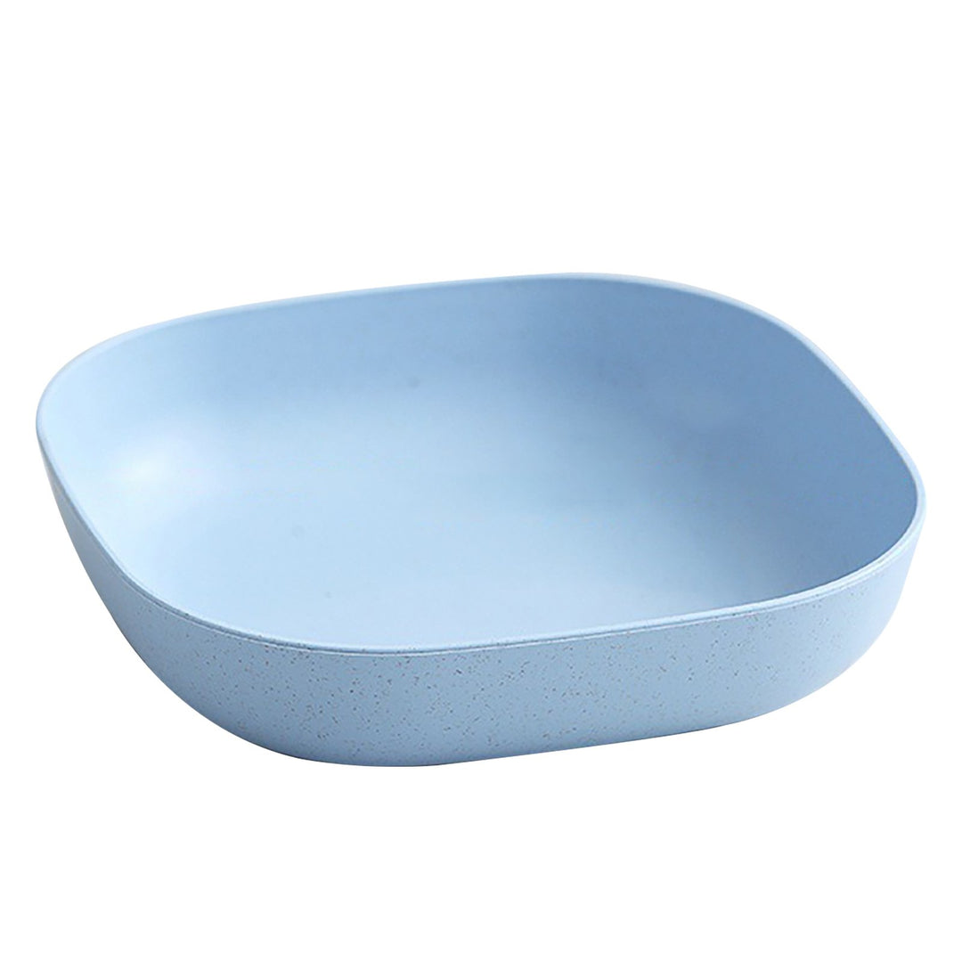 Non-stick Salad Bowl Large Capacity Food Grade Versatile Dessert Snack Cake Serving Plate Household Supplies Image 3