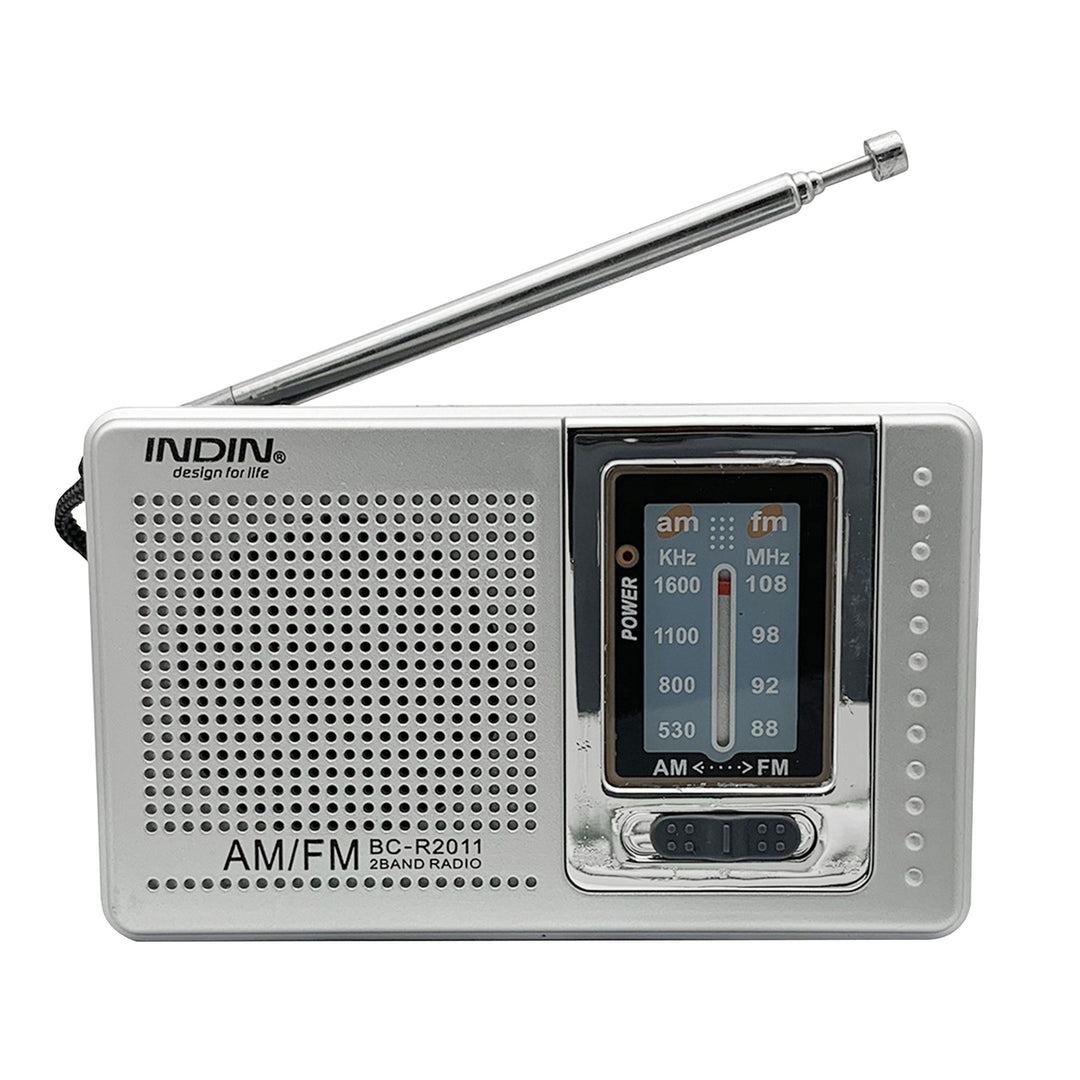 BC-R2011 FM World Receiver Telescopic Antenna Great Reception Easy to Carry Mini Portable Pocket AM FM Radio for Image 9