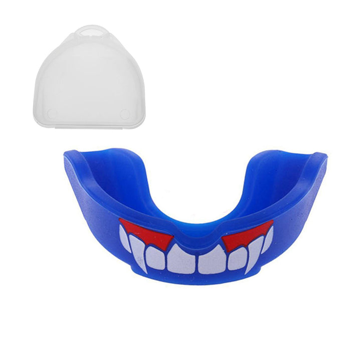 Fangs Pattern Mouth Guard Gum Shield Muay Thai Boxing Football Basketball Teeth Protector Image 3