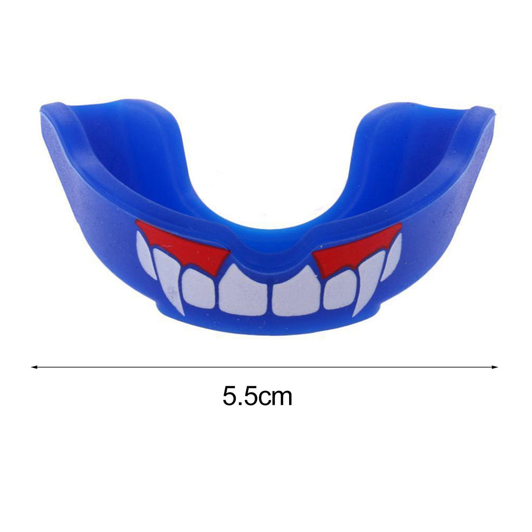 Fangs Pattern Mouth Guard Gum Shield Muay Thai Boxing Football Basketball Teeth Protector Image 9