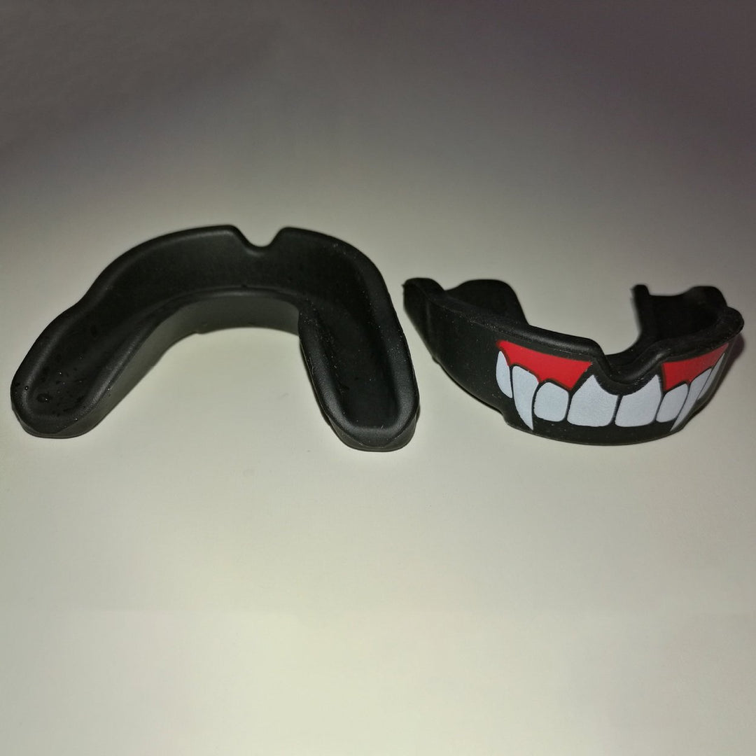 Fangs Pattern Mouth Guard Gum Shield Muay Thai Boxing Football Basketball Teeth Protector Image 10