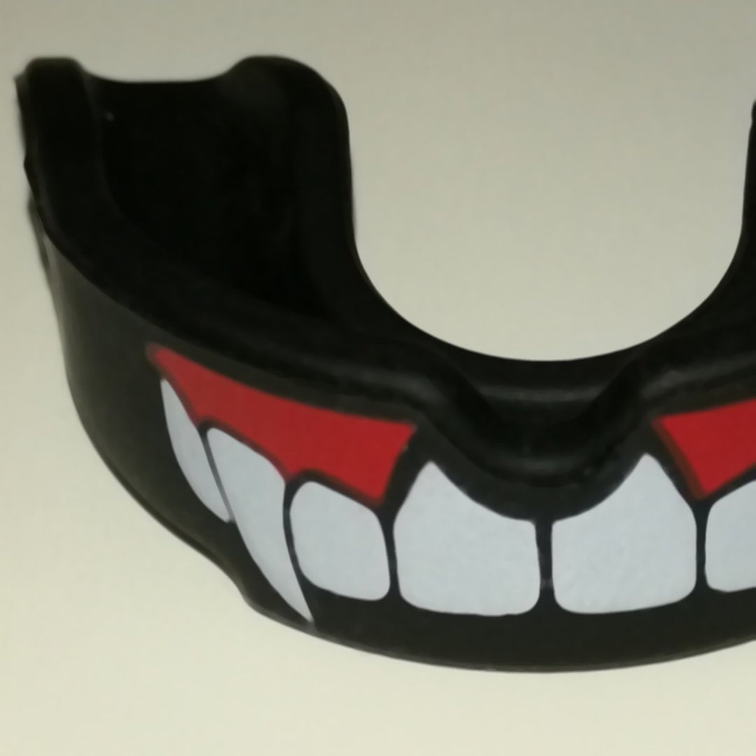 Fangs Pattern Mouth Guard Gum Shield Muay Thai Boxing Football Basketball Teeth Protector Image 11