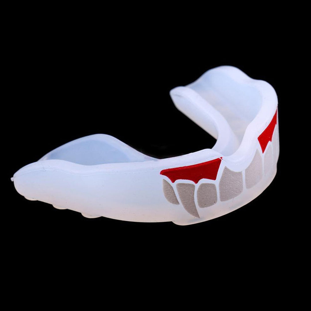 Fangs Pattern Mouth Guard Gum Shield Muay Thai Boxing Football Basketball Teeth Protector Image 12