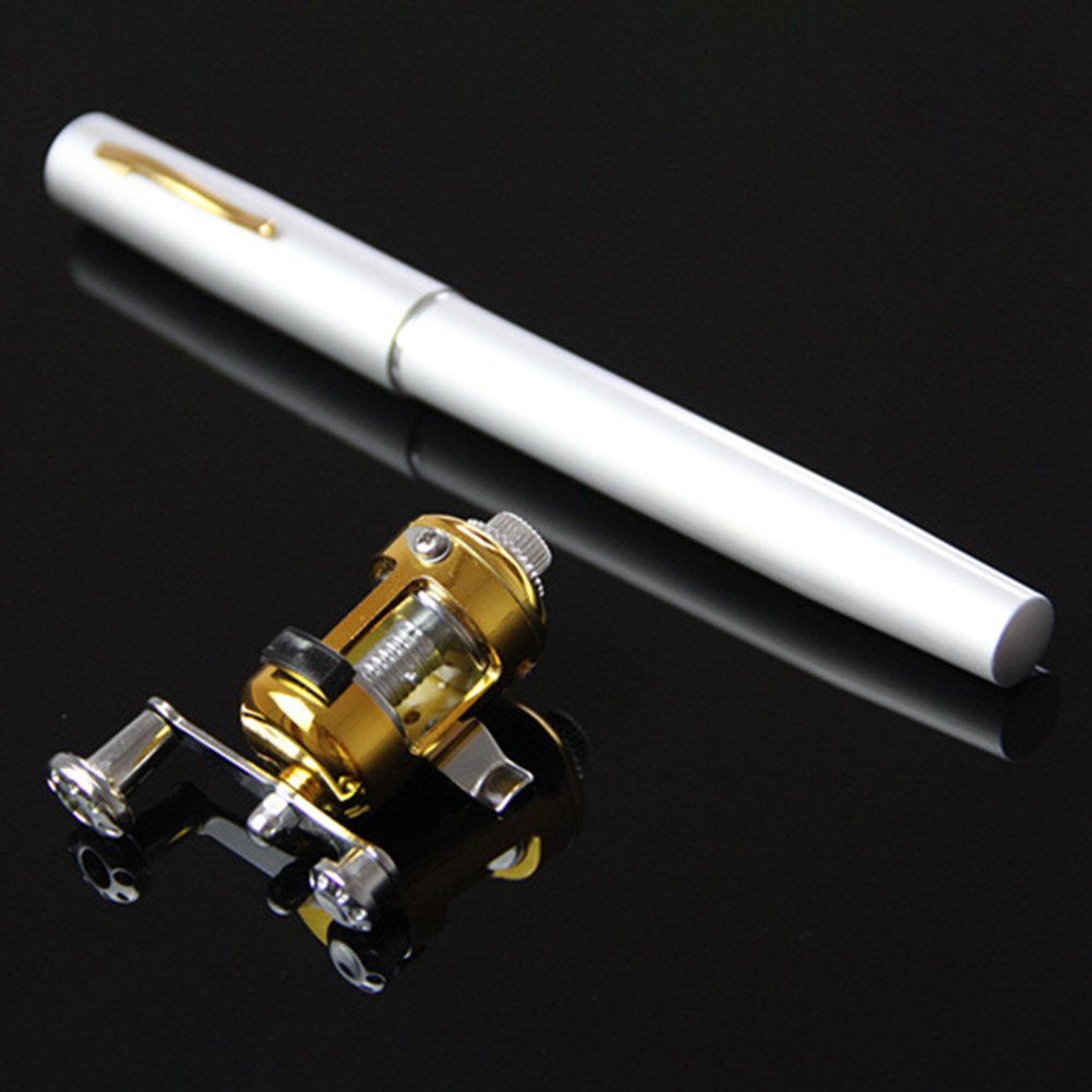 1 Set Fishing Pole Reel High Durability Abrasion Resistant Replacement Strong Load-bearing Pen Fishing Rod Reel for Image 8