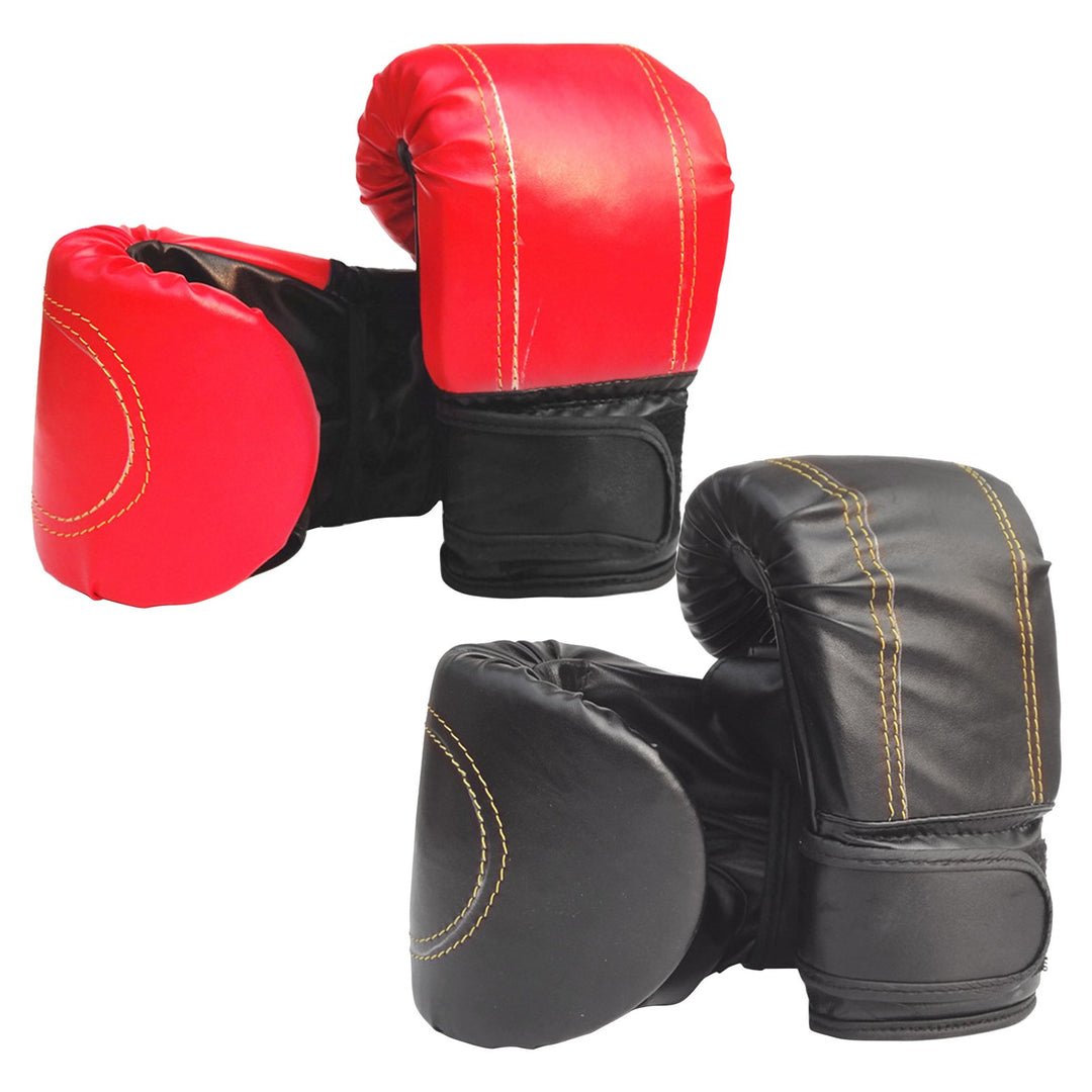 1 Pair Boxing Gloves Adjustable Breathable Ergonomic Adult Fighting Grappling Gloves for Gym Image 9