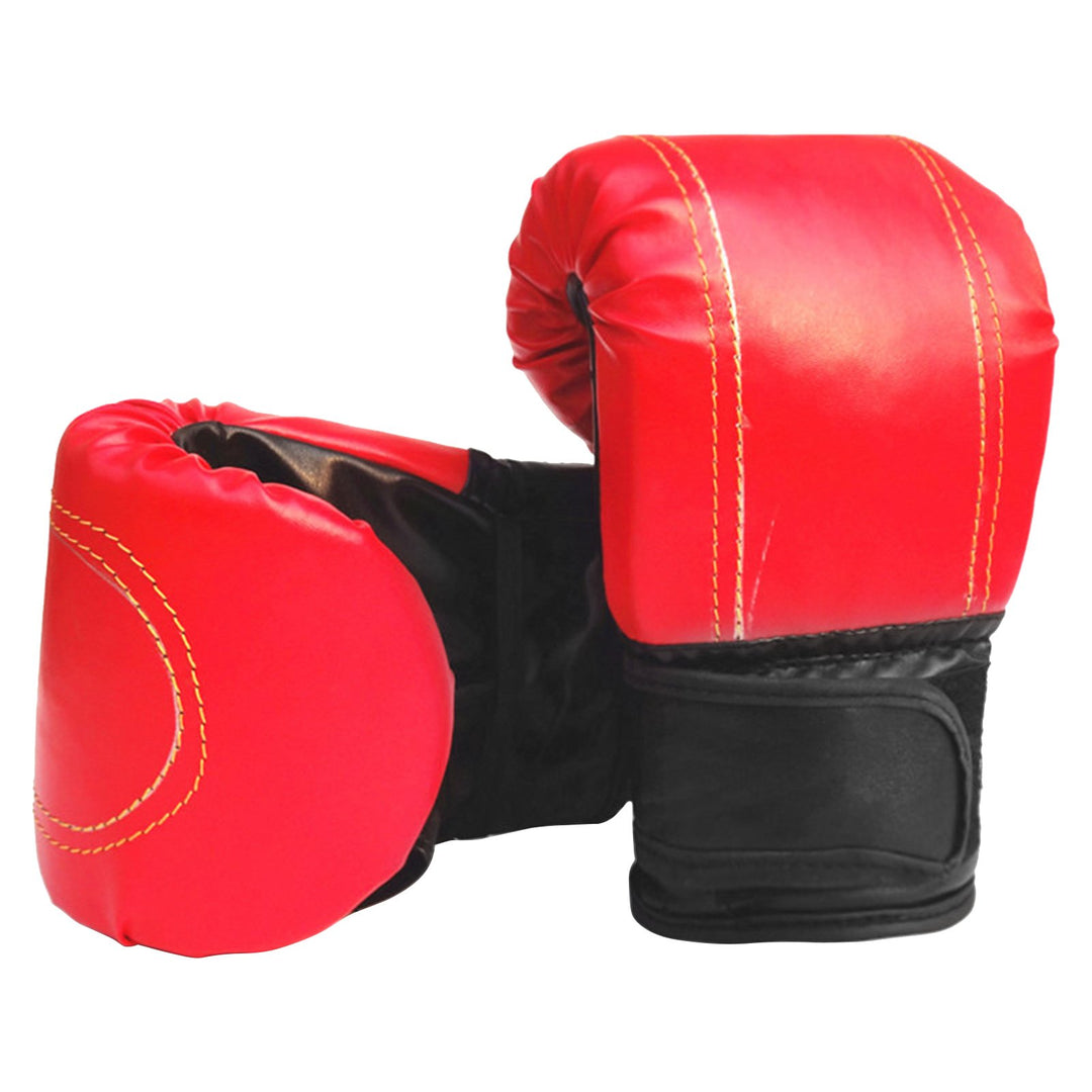 1 Pair Boxing Gloves Adjustable Breathable Ergonomic Adult Fighting Grappling Gloves for Gym Image 10