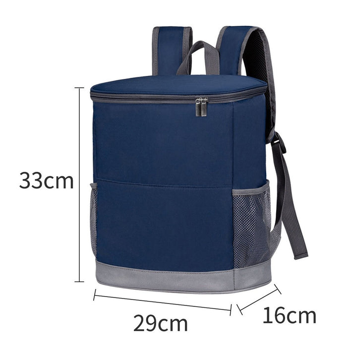 Cooler Insulated Bag Portable Ice Chest Box Large Capacity Zipper Closure Leak-proof Waterproof Insulated Cooling Bag Image 10