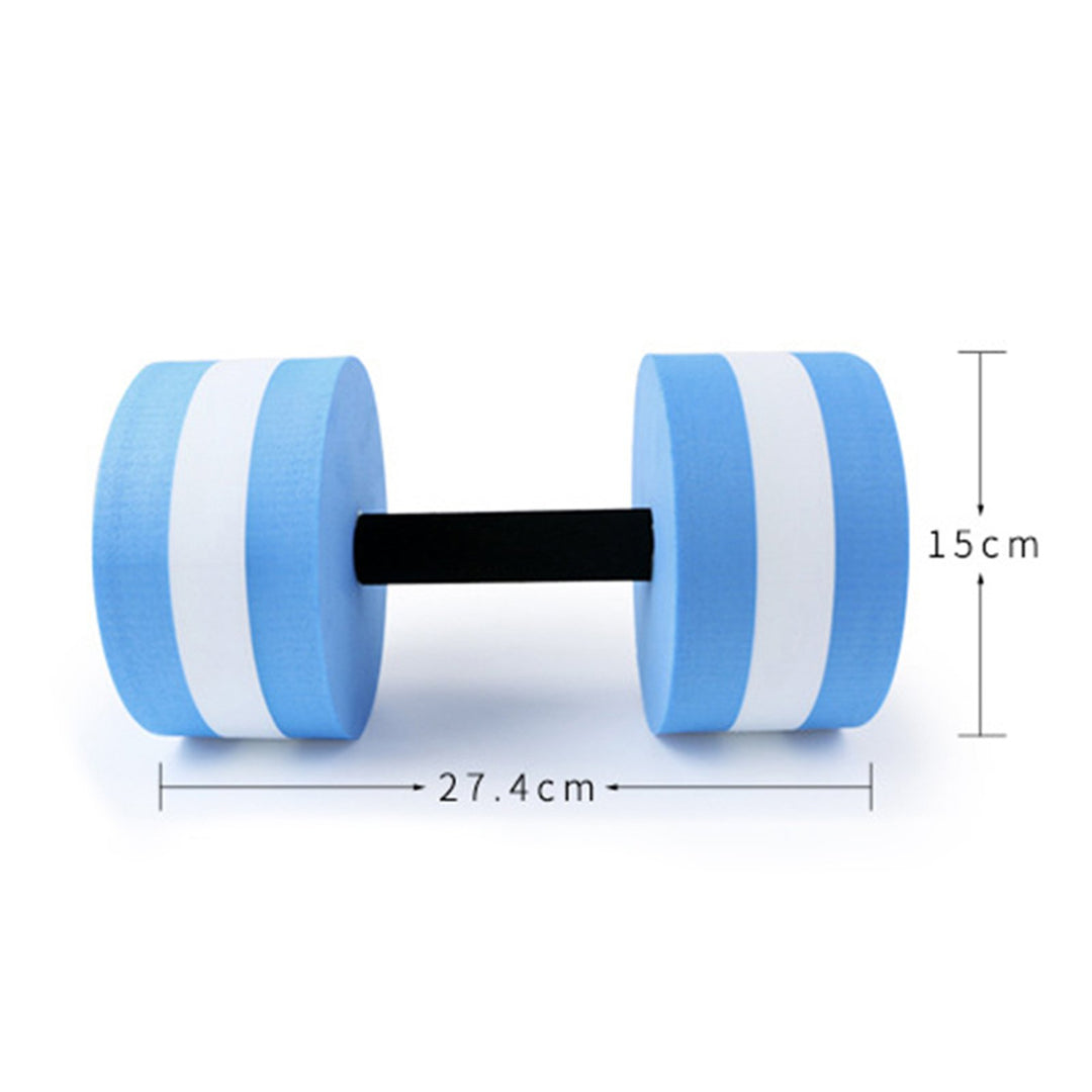 2Pcs Water Dumbbell High Density EVA Foam Pool Weight Water Aerobic Weight Loss Floating Exercise Dumbbell Aqua Fitness Image 8