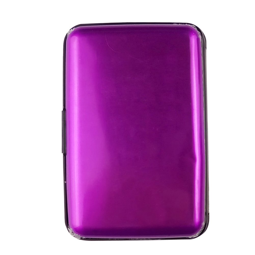 Card Holder Fashionable Waterproof Aluminium Men Women Stylish Travel RFID Blocking Wallet Daily Use Image 4