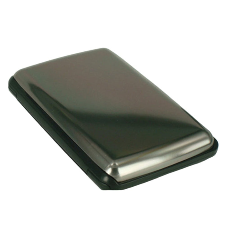 Card Holder Fashionable Waterproof Aluminium Men Women Stylish Travel RFID Blocking Wallet Daily Use Image 1