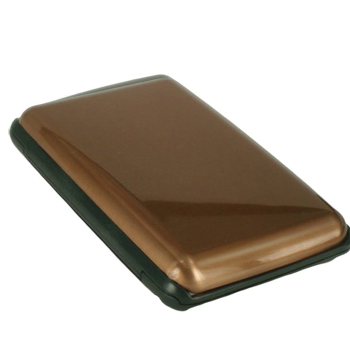 Card Holder Fashionable Waterproof Aluminium Men Women Stylish Travel RFID Blocking Wallet Daily Use Image 1