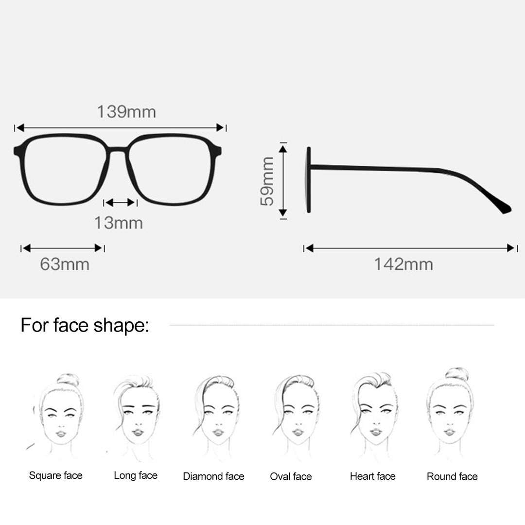 Women Sunglasses Rectangle Shape Frame Cool Style No Rim Smooth Anti-UV Block Sunlight Vacation Beach Spectacles Outdoor Image 10