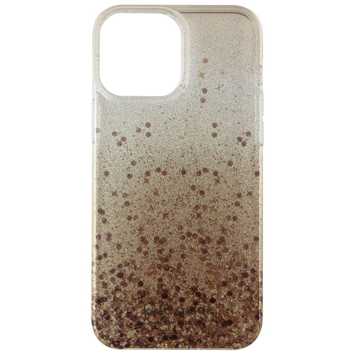 Kate Spade Hardshell Case for iPhone 13 Pro Max/12 Pro Max - Glitter Champagne Image 2