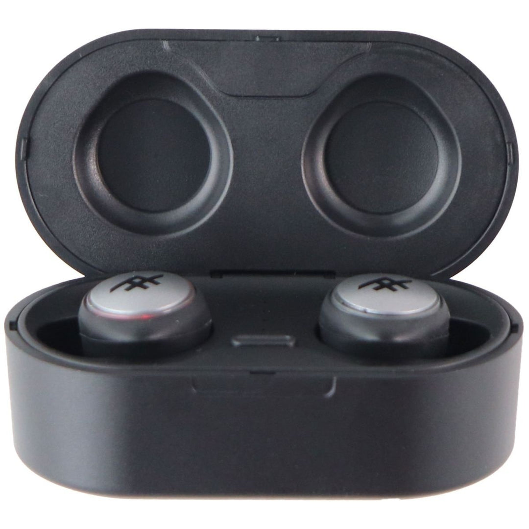 iFrogz Audio Airtime TWS Wireless Earbuds and Charging Case - Black Image 1