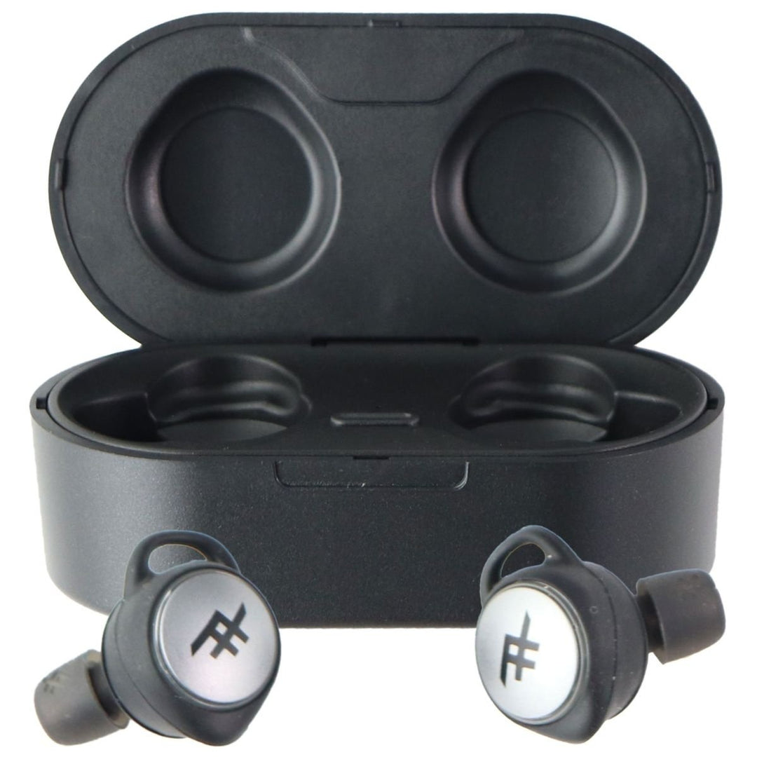 iFrogz Audio Airtime TWS Wireless Earbuds and Charging Case - Black Image 2